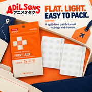 CARE ZONE Cover & Cure Anti-Blemish Patch 60EA ad: FLAT. LIGHT. EASY TO PACK.