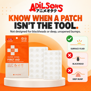 CARE ZONE Cover & Cure Anti-Blemish Patch 60EA ad: KNOW WHEN A PATCH ISN’T THE TOOL.