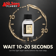 Adilsons Beauty COSRX Advanced Snail 96 Mucin Power Essence 30ml ad: WAIT 10–20 SECONDS / Let the light layer settle before the next step.