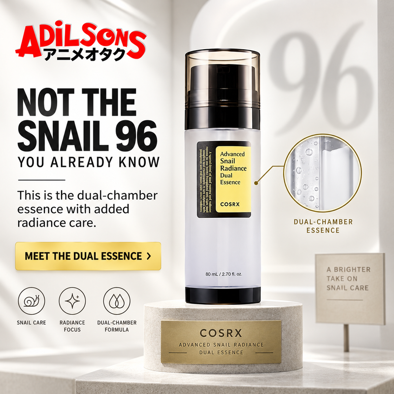Adilsons creative for COSRX Advanced Snail Radiance Dual Essence 80ml — NOT THE SNAIL 96 YOU ALREADY KNOW