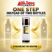 Adilsons creative for COSRX Advanced Snail Radiance Dual Essence 80ml — ONE STEP INSTEAD OF TWO BOTTLES