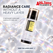 Adilsons creative for COSRX Advanced Snail Radiance Dual Essence 80ml — RADIANCE CARE WITHOUT A HEAVY LAYER