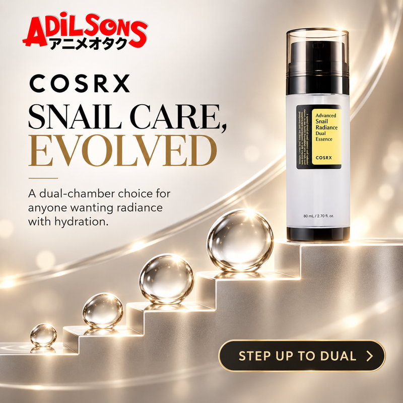 Adilsons creative for COSRX Advanced Snail Radiance Dual Essence 80ml — COSRX SNAIL CARE, EVOLVED
