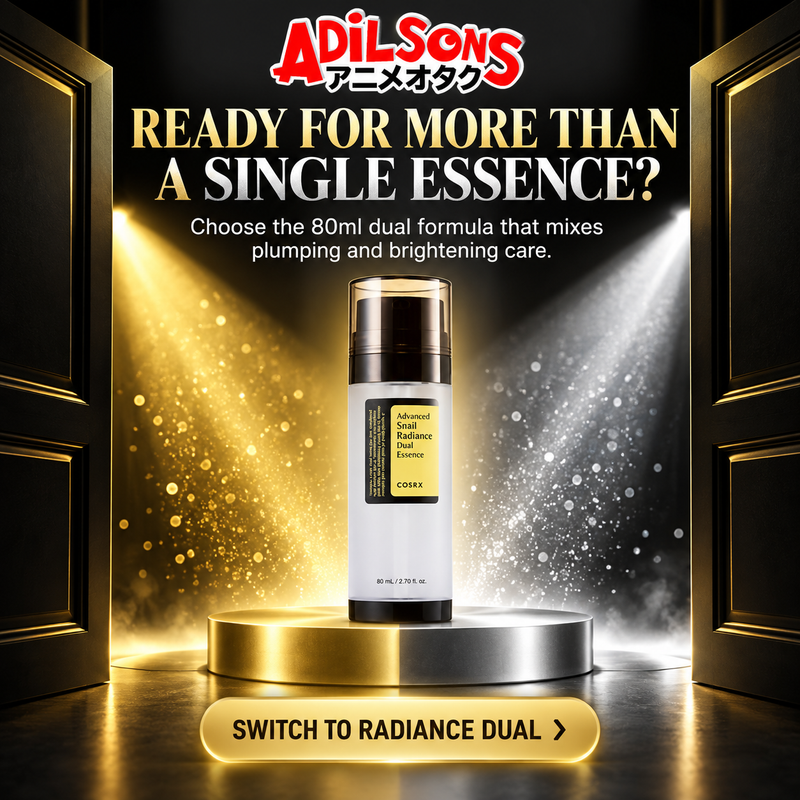 Adilsons creative for COSRX Advanced Snail Radiance Dual Essence 80ml — READY FOR MORE THAN A SINGLE ESSENCE?
