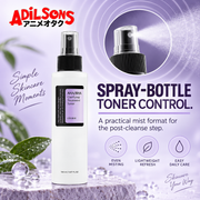 COSRX spray-bottle toner designed for controlled application