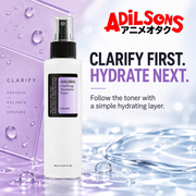 Follow the clarifying toner with a simple hydrating layer