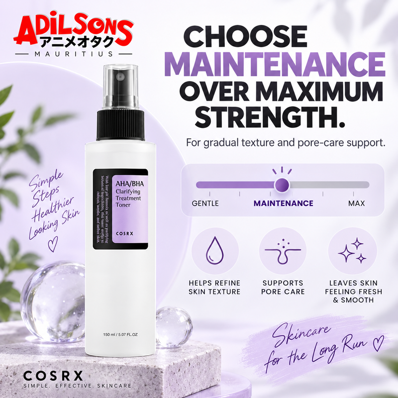 Choose gradual maintenance over maximum strength
