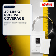COSRX Clear Fit Master Patch 18EA ad — Exact 10mm size