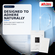 COSRX Clear Fit Master Patch 18EA ad — Natural adhesion