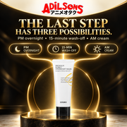 COSRX Full Fit Propolis Honey Overnight Mask ad: THE LAST STEP HAS THREE POSSIBILITIES.