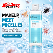 Adilsons creative for COSRX Low pH Niacinamide Micellar Cleansing Water 400ml — MAKEUP, MEET MICELLES