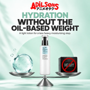 Adilsons Beauty COSRX Oil-Free Ultra-Moisturizing Lotion with Birch Sap 100ml ad: HYDRATION WITHOUT THE OIL-BASED WEIGHT / A light lotion for a less heavy moisturising step.