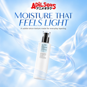 Adilsons Beauty COSRX Oil-Free Ultra-Moisturizing Lotion with Birch Sap 100ml ad: MOISTURE THAT FEELS LIGHT / A subtle lotion texture made for everyday layering.