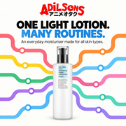 Adilsons Beauty COSRX Oil-Free Ultra-Moisturizing Lotion with Birch Sap 100ml ad: ONE LIGHT LOTION. MANY ROUTINES. / An everyday moisturiser made for all skin types.