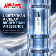Adilsons Beauty COSRX Oil-Free Ultra-Moisturizing Lotion with Birch Sap 100ml ad: LIGHTER THAN A CREAM. RICHER THAN AN ESSENCE. / A fluid lotion that fills the middle moisturising lane.