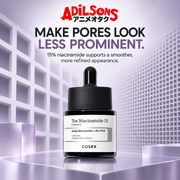 15% niacinamide for a smoother, more refined pore appearance