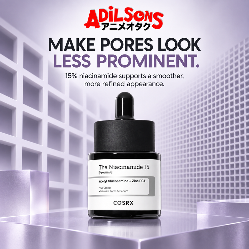 15% niacinamide for a smoother, more refined pore appearance
