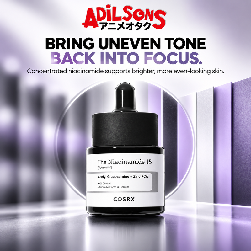 Concentrated niacinamide for brighter, more even-looking tone