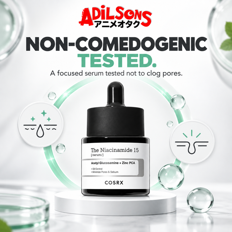 Focused COSRX serum tested not to clog pores