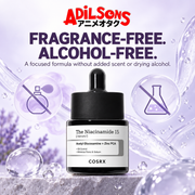 Fragrance-free and alcohol-free focused formula