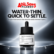 Water-thin serum designed to settle easily between layers
