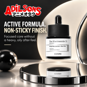 Active formula with a non-sticky, non-heavy after-feel
