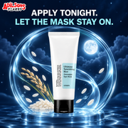Adilsons creative for COSRX Ultimate Nourishing Rice Overnight Spa Mask 60ml — APPLY TONIGHT. LET THE MASK STAY ON.