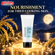 Adilsons creative for COSRX Ultimate Nourishing Rice Overnight Spa Mask 60ml — NOURISHMENT FOR TIRED-LOOKING SKIN.