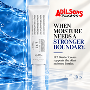 Dr.Althea 147 Barrier Cream 50ml ad: WHEN MOISTURE NEEDS A STRONGER BOUNDARY.
