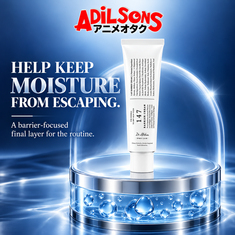Dr.Althea 147 Barrier Cream 50ml ad: HELP KEEP MOISTURE FROM ESCAPING.