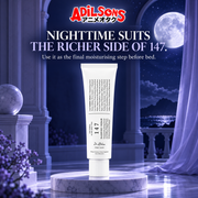 Dr.Althea 147 Barrier Cream 50ml ad: NIGHTTIME SUITS THE RICHER SIDE OF 147.