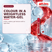 Adilsons Beauty creative for ETUDE Dear Darling Water Gel Tint #08 Water Melon Red 5g — Water-gel texture.
