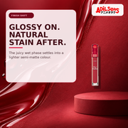 Adilsons Beauty creative for ETUDE Dear Darling Water Gel Tint #08 Water Melon Red 5g — Finish transition.