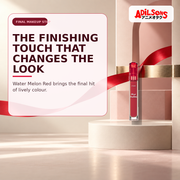 Adilsons Beauty creative for ETUDE Dear Darling Water Gel Tint #08 Water Melon Red 5g — Finishing-touch role.
