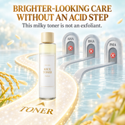 Adilsons Beauty I'm From Rice Toner 150ml ad: BRIGHTER-LOOKING CARE WITHOUT AN ACID STEP / This milky toner is not an exfoliant.
