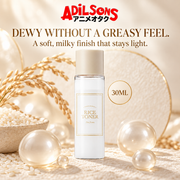 Soft milky finish without a greasy feel