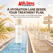 Light hydration prep beside a chosen treatment plan