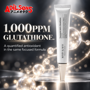 MARY&MAY Tranexamic Acid + Glutathione Eye Cream creative: 1,000PPM GLUTATHIONE.