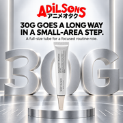 MARY&MAY Tranexamic Acid + Glutathione Eye Cream creative: 30G GOES A LONG WAY IN A SMALL-AREA STEP.