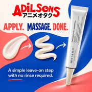 MARY&MAY Tranexamic Acid + Glutathione Eye Cream creative: APPLY. MASSAGE. DONE.