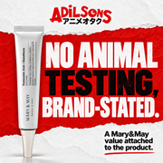 MARY&MAY Tranexamic Acid + Glutathione Eye Cream creative: NO ANIMAL TESTING, BRAND-STATED.