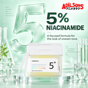 NUMBUZIN No.5 Vitamin-Niacinamide Concentrated Pad in a 5% niacinamide concentration poster