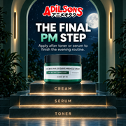 Adilsons Beauty SOME BY MI AHA BHA PHA 30 Days Miracle Cream 60g ad: THE FINAL PM STEP / Apply after toner or serum to finish the evening routine.