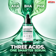 Adilsons Beauty creative for SOME BY MI AHA BHA PHA 30 Days Miracle Serum: Consolidates three exfoliating acid types in one serum