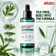 Adilsons Beauty creative for SOME BY MI AHA BHA PHA 30 Days Miracle Serum: Purchase for exact tea tree formula identity