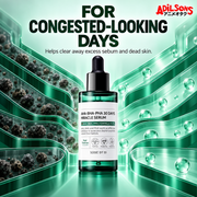 Adilsons Beauty creative for SOME BY MI AHA BHA PHA 30 Days Miracle Serum: Purchase for congested-looking skin concerns without medical framing