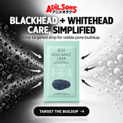 Adilsons creative for The Face Shop Jeju Volcanic Lava Fresh Nose Strips 7ea — BLACKHEAD + WHITEHEAD CARE, SIMPLIFIED