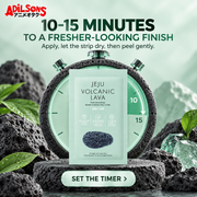 Adilsons creative for The Face Shop Jeju Volcanic Lava Fresh Nose Strips 7ea — 10–15 MINUTES TO A FRESHER-LOOKING FINISH