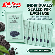 Adilsons creative for The Face Shop Jeju Volcanic Lava Fresh Nose Strips 7ea — INDIVIDUALLY SEALED FOR EACH USE