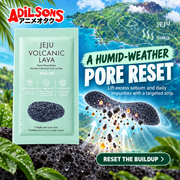 Adilsons creative for The Face Shop Jeju Volcanic Lava Fresh Nose Strips 7ea — A HUMID-WEATHER PORE RESET